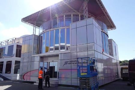 Motorhomes - Formel 1 - GP Spanien - 11. Mai 2017