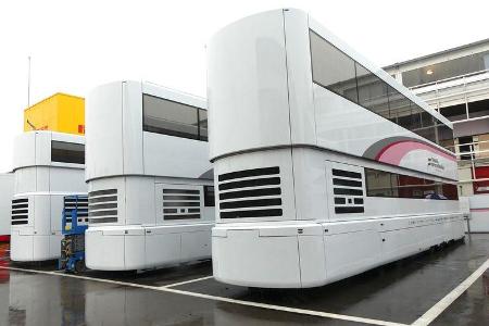 Motorhomes - Formel 1 - GP Spanien - 11. Mai 2017