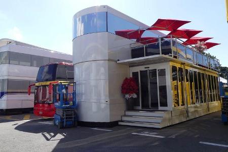 Motorhomes - Formel 1 - GP Spanien - 11. Mai 2017