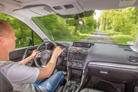 Subaru Forester 2.0 XT Platinum, Cockpit, Lenkrad