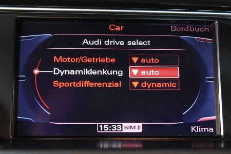 Audi RS5 Coupé Bildschirm