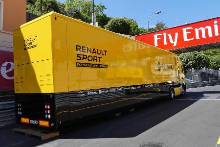 Renault F1 - Formel 1 - GP Monaco - 24. Mai 2016