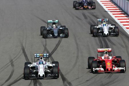 Valtteri Bottas - Kimi Räikkönen - Formel 1 - GP Russland - 1. Mai 2016 Valtteri Bottas - Kimi Räikkönen - Formel 1 - GP Russland - 1. Mai 2016
