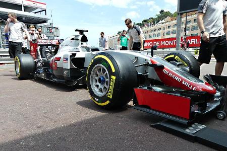 HaasF1 - Formel 1 - GP Monaco - 25. Mai 2016 HaasF1 - Formel 1 - GP Monaco - 25. Mai 2016