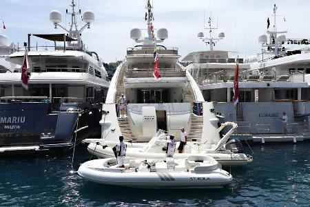 GP Monaco 2016 - Boote & Yachten - Hafen-Impressionen