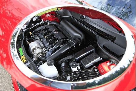 Die Literleistung des JCW-Turbomotors beträgt 132 PS/L.