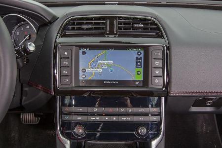 Jaguar XE, Mittelkonsole, Getriebe, Drehschalter