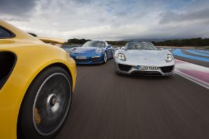 Porsche GT3, Turbo S und 918 Spyder