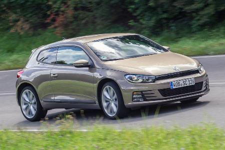 VW Scirocco 2.0 TSI, Frontansicht