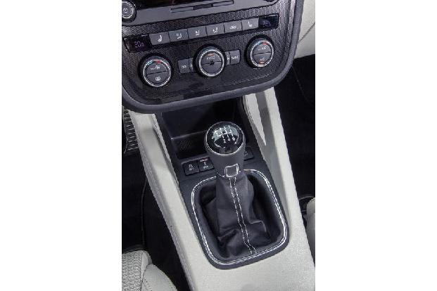 VW Scirocco 2.0 TSI, Schalthebel