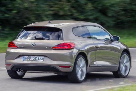 VW Scirocco 2.0 TSI, Heckansicht