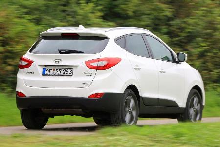 Hyundai ix35 2.0 CRDi 4WD, Heckansicht
