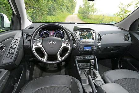 Hyundai ix35 2.0 CRDi 4WD, Cockpit