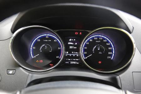 Hyundai ix35 2.0 CRDi 4WD, Rundinstrumente