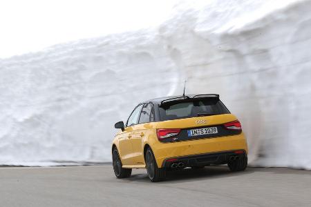 Audi S1 Sportback, Schneewand, Impression, Bernardino