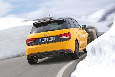 Audi S1 Sportback, Schneewand, Impression, Bernardino