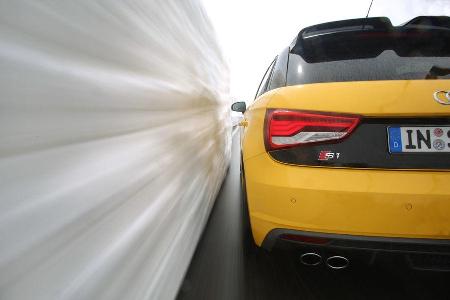 Audi S1 Sportback, Schneewand, Impression, Bernardino