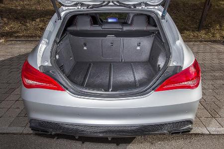 Mercedes CLA 45 Shooting Brake, Kofferraum