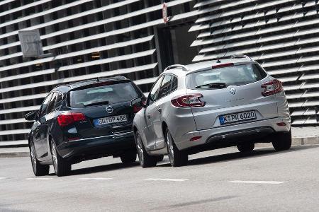 Opel Astra Sports Tourer 1.6 CDTI, Renault Mgane Grandtour Energy dCi 110