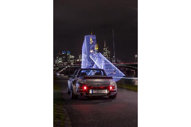 Porsche bb Moonracer, Heckansicht