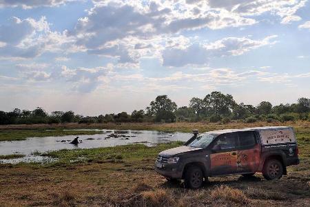 VW Amarok Botswana Okavangodelta
