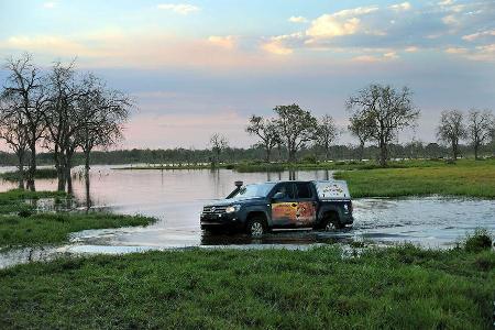 VW Amarok Botswana Okavangodelta