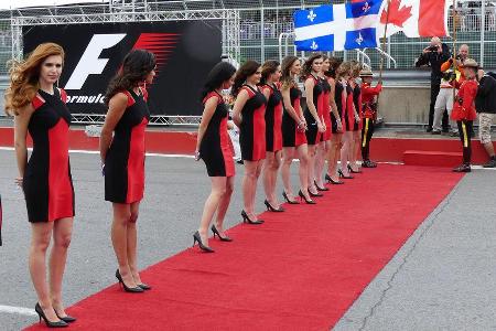 Grid Girls - GP Kanada 2016 - Montreal