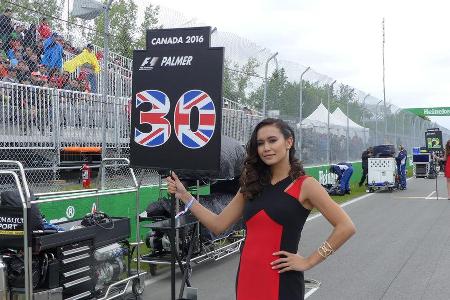 Grid Girls - GP Kanada 2016 - Montreal