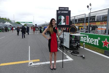 Grid Girls - GP Kanada 2016 - Montreal