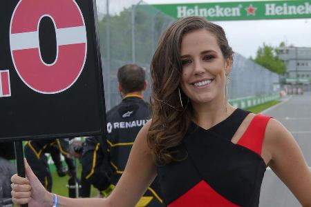 Grid Girls - GP Kanada 2016 - Montreal