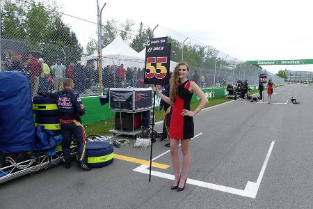 Grid Girls - GP Kanada 2016 - Montreal