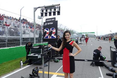 Grid Girls - GP Kanada 2016 - Montreal