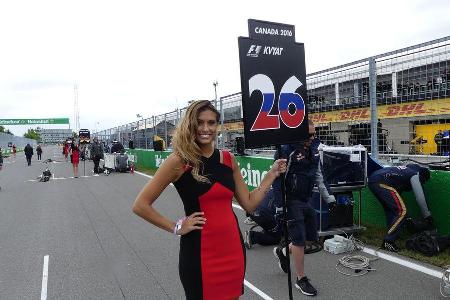Grid Girls - GP Kanada 2016 - Montreal