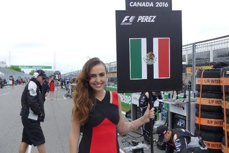 Grid Girls - GP Kanada 2016 - Montreal