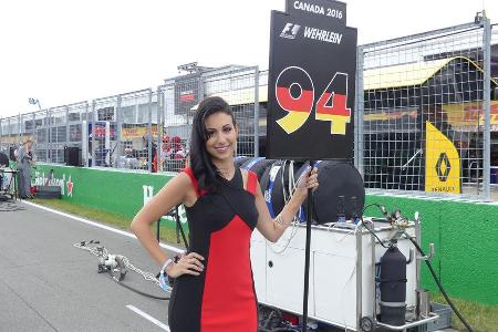 Grid Girls - GP Kanada 2016 - Montreal