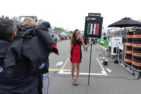 Grid Girls - GP Kanada 2016 - Montreal