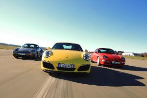Porsche 959, 993 Turbo und 991 Carrera S