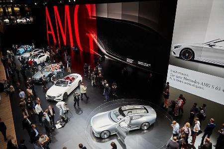 IAA 2015, Mercedes Messestand IAA 2015, Mercedes Messestand