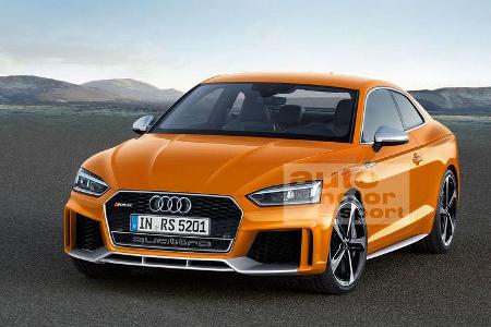 Audi RS5 Retusche