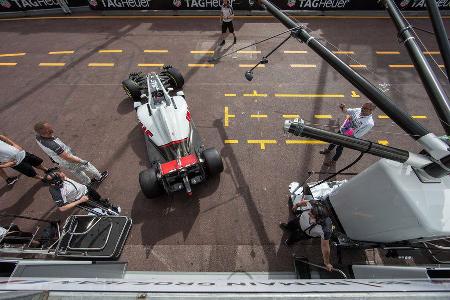 HaasF1 - Logistik - GP Monaco 2016
