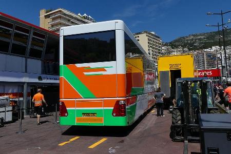 Force India - Logistik - GP Monaco 2016