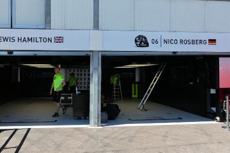 Mercedes - Logistik - GP Monaco 2016