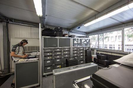 HaasF1 - Logistik - GP Monaco 2016