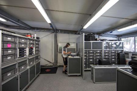 HaasF1 - Logistik - GP Monaco 2016