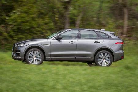 Jaguar F-Pace 30d, Seitenansicht
