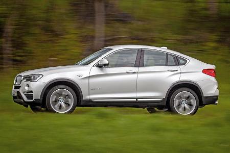 BMW X4 xDrive 35d, Seitenansicht