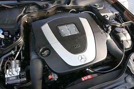 Zieht bestens durch und läuft seidig: Mercedes 3.5 V6.