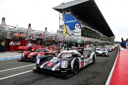 Porsche 919 Hybrid - Startnummer 2 - 24h-Rennen Le Mans 2016 - Donnerstag - 16.6.2016