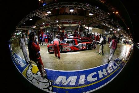 Audi R18 - Startnummer 7 - 24h-Rennen Le Mans 2016 - Donnerstag - 16.6.2016