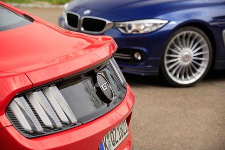 Alpina B4 Biturbo Coupé, Ford Mustang GT 5.0 Fastback, Rad, Felge